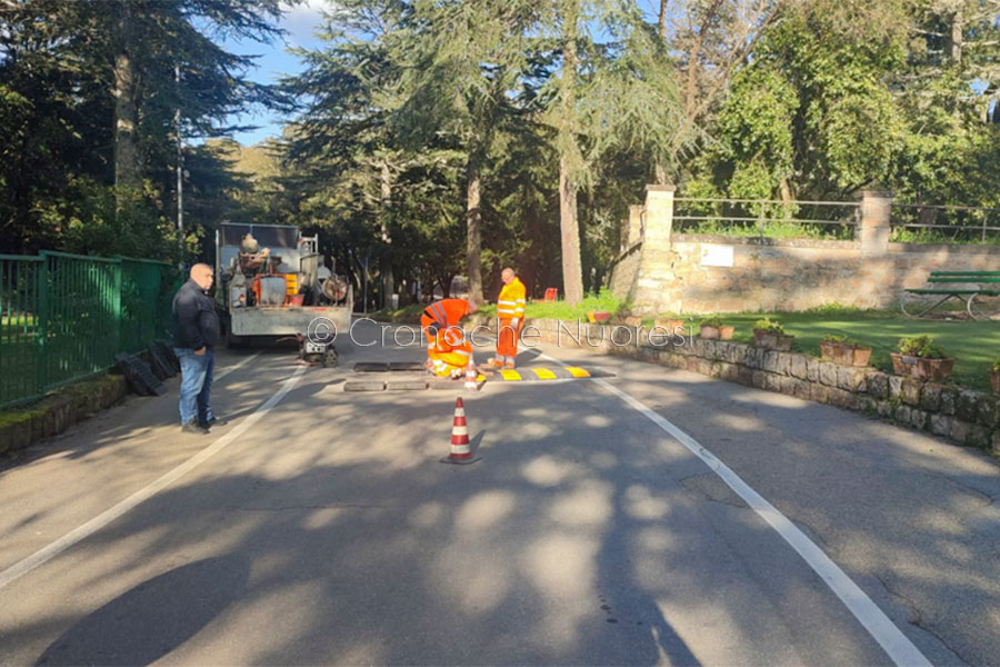 Ortobene più sicuro: nuovi dossi, segnaletica e videosorveglianza