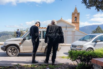 Orgosolo, funerale di Graziano Mesina (foto S.Novellu)