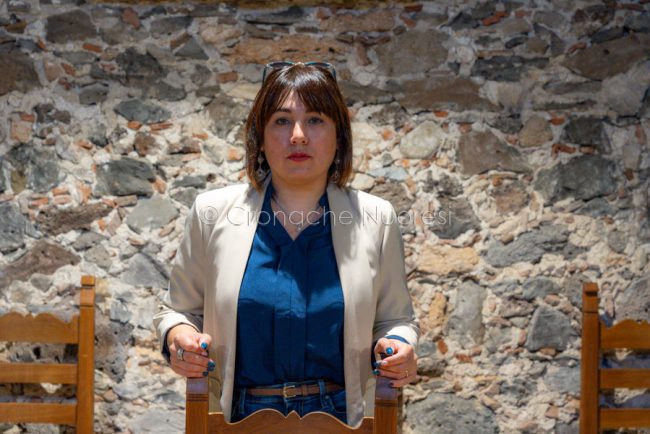 Orosei, la sindaca Elisa Farris (foto S.Novellu)