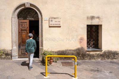 Orosei, l'ingresso al Museo Guiso (foto S.Novellu)