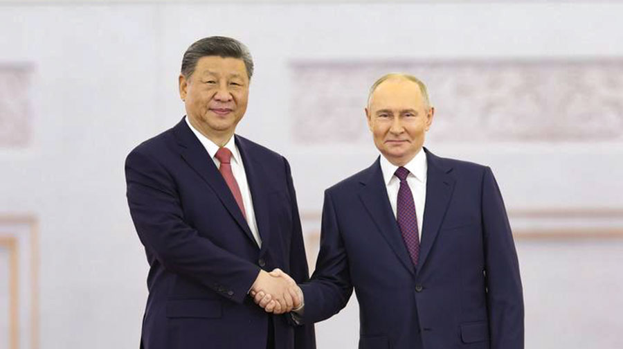Xi-Jinping a Mosca: rafforzata l’alleanza con Putin  per una cooperazione strategica