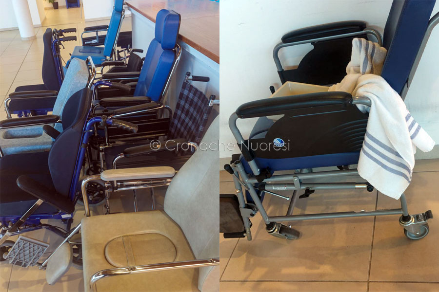 Ospedale San Francesco: carrozzine fatiscenti e rabbia degli utenti nella hall