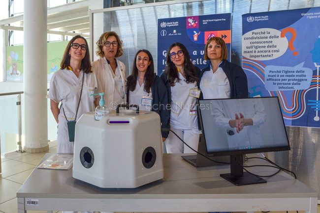 Giornata mondiale del lavaggio delle mani (foto Nieddu)