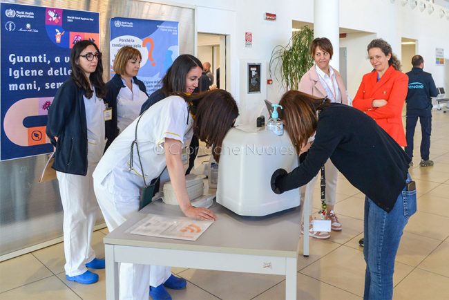 Giornata mondiale del lavaggio delle mani (foto Nieddu)
