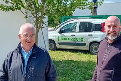 Giuseppe Sardu e Luciano Barone