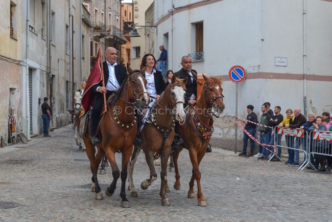I nuovi priori Giovanni Farina e Daniela Marongiu (foto Nieddu)