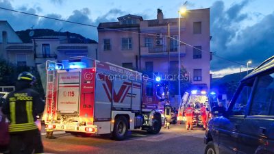 La scena dell'incidente