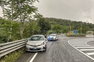 La scena dell'incidente a Mughina