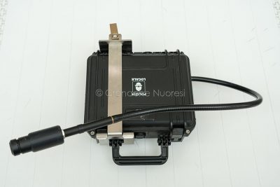Lidar, apparecchio di rilevazione (foto S.Novellu)