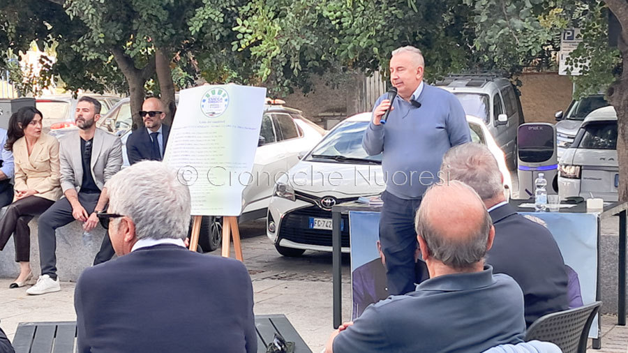 Presentata la lista “Nuoro. A Capo”: Cucca Guida il gruppo per “rilanciare le sorti della città”