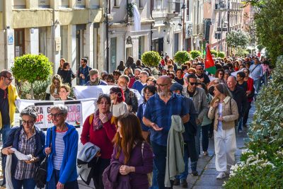 Manifestazione per Gaza (foto Nieddu)