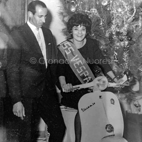 Nicola Porcu in una foto storica