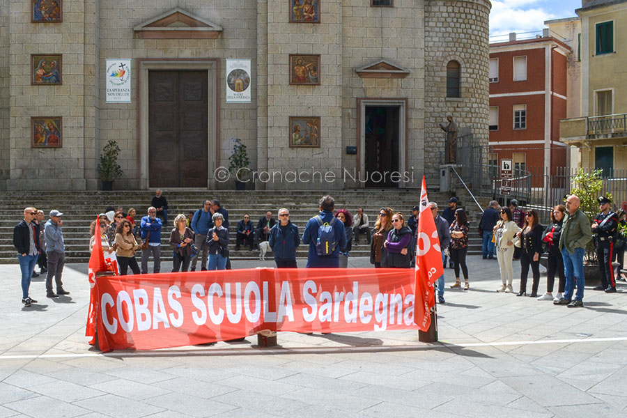 Presidio COBAS Scuola (foto F.Nieddu)