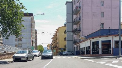 Uno scorcio di via Martiri della Liberta'