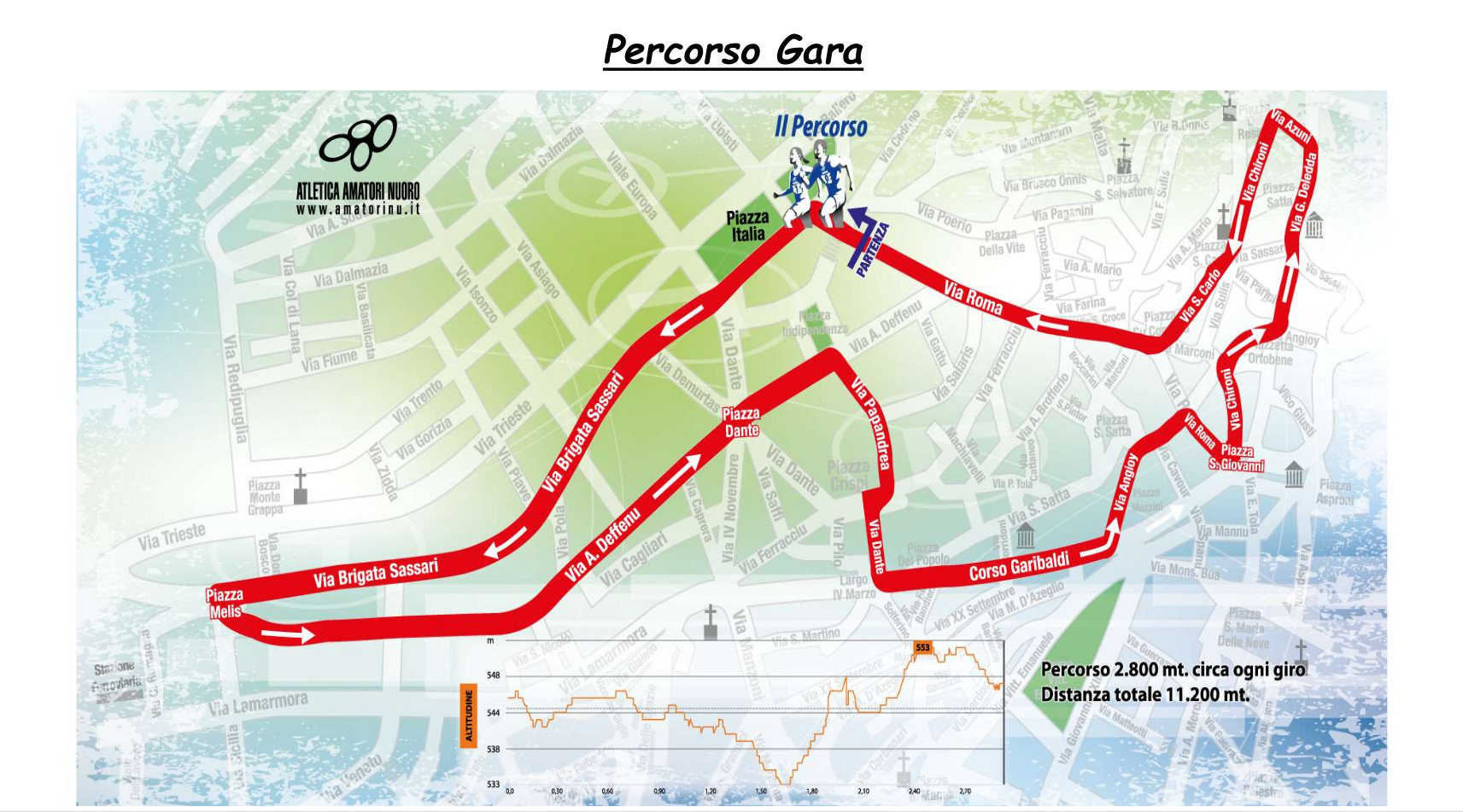Corri Nuoro: modifiche temporanee ai percorsi degli autobus questo pomeriggio (CLICCA QUI)