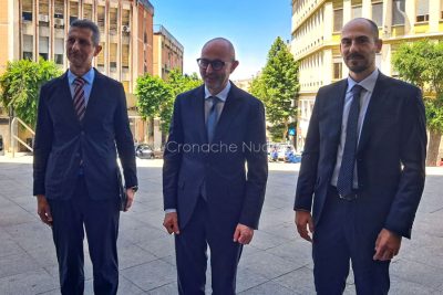 Al centro, il vice presidente del CSM Fabio Pinelli (foto Pirisi)