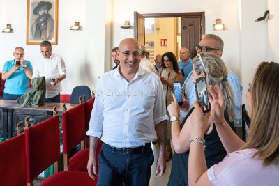 Emiliano Fenu nuovo sindaco di Nuoro (foto S.Novellu)