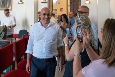 Emiliano Fenu nuovo sindaco di Nuoro (foto S.Novellu)