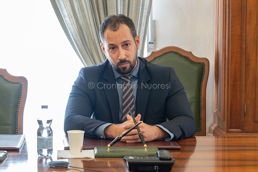 Il capo della Squadra Mobile Fabio di Lella (foto S.Novellu)