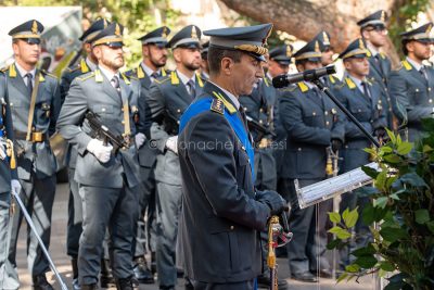 Il comandante della Guardia di Finanza Alessandro Ferri (foto S.Novellu)