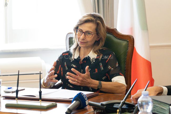 Il prefetto Alessandra Nigro (foto S.Novellu)