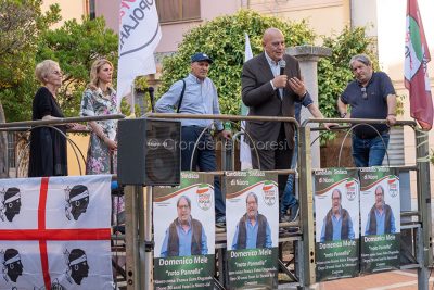 Marco Rizzo a Nuoro (foto S.Novellu)