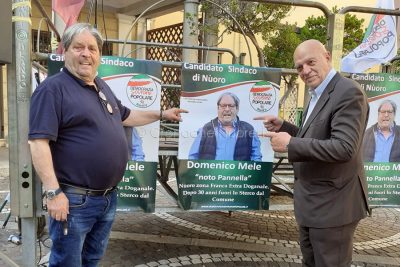 Marco Rizzo e Domenico Mele (foto Nieddu)