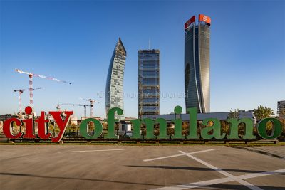 Milano le tre torri di CityLife (foto S.Novellu)