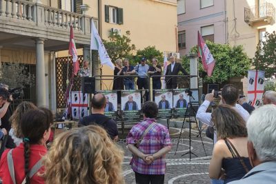 Marco Rizzo a Nuoro (foto S. Novellu)