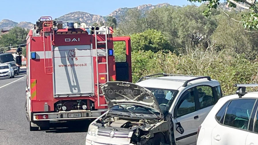 Cala Liberotto. Auto contro guardrail: due feriti trasportati in ospedale