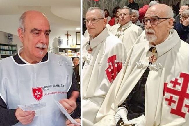 Gianni Maccioni, cavaliere del Santo Sepolcro e di Malta