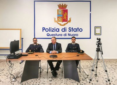 Il nuovo questore di Nuoro Fortunato Marazzita (foto S.Meloni)