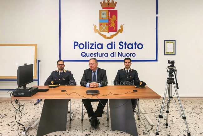 Il nuovo questore di Nuoro Fortunato Marazzita (foto S.Meloni)