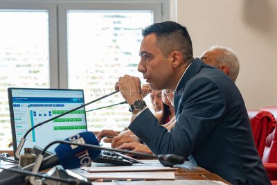 Il presidente del consiglio comunale Elia Carai (foto S.Novellu)