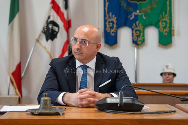 Il sindaco Emiliano Fenu (foto S.Novellu)