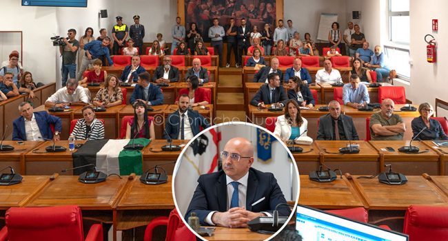 Nuoro, la nuova giunta di Emiliano Fenu (foto S.Novellu)