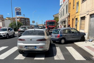 Nuoro, la scena dell'incidente