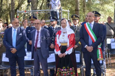 Alessandra Todde in abito tradizionale (foto Nieddu)