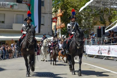 Carabinieri in alta uniforme al Redentore (foto Nieddu)