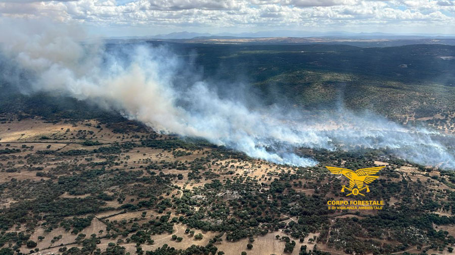 Giornata di fuoco a fine agosto: ieri, 22 incendi in tutto il territorio regionale