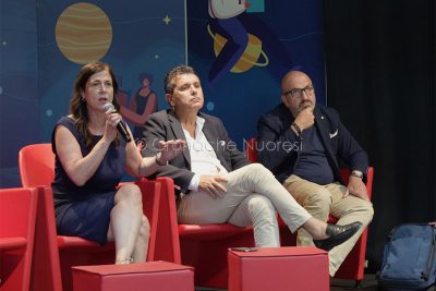 La risposta dei Alessandra Todde (foto S.Novellu)