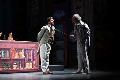 Marco Puggioni nel '' Signor Bruschino'' di G. Rossini