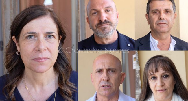 Todde, Cocco, Satta, Milia e Crabolu (foto S.Novellu)