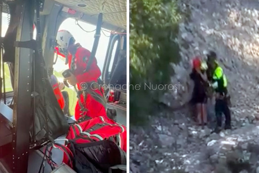 Escursionista 27enne si perde nel sentiero “Selvaggio blù”: interviene l’elisoccorso VVF