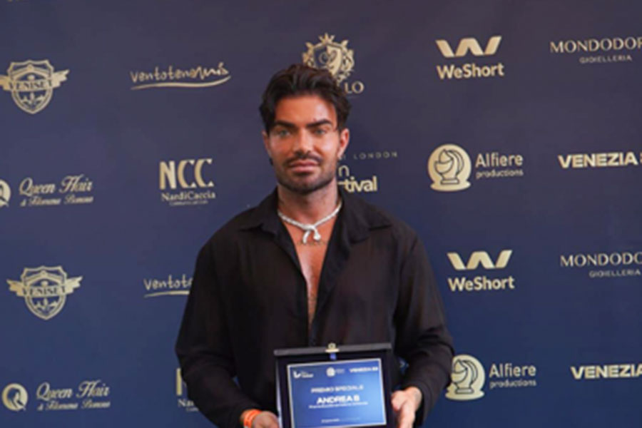 L’hairstylist Andrea Basolu premiato a Venezia: una grande soddisfazione per la Sardegna e la sua Nuoro