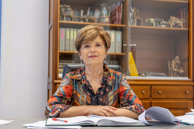 Angela Testone, sindaca di Dorgali (foto S.Novellu)