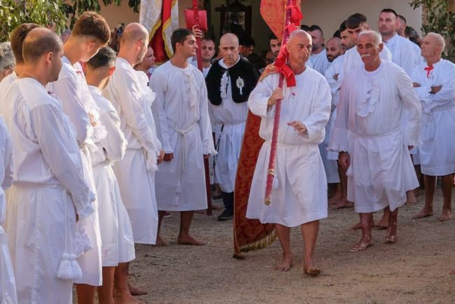 Cabras, Corsa degli scalzi