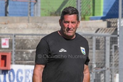 Claudio Bonomi, allenatore della Nuorese calcio