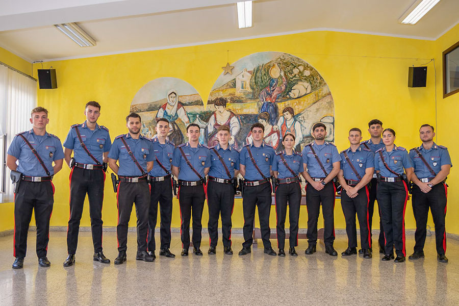 Tredici nuovi marescialli dei Carabinieri nel Nuorese per il “Training on the Job”