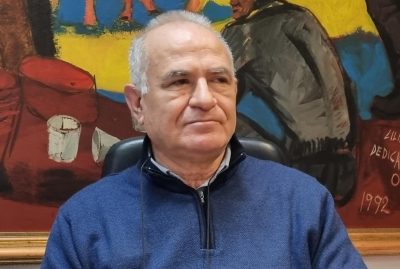 Il sindaco di Orgosolo Pasquale Mereu